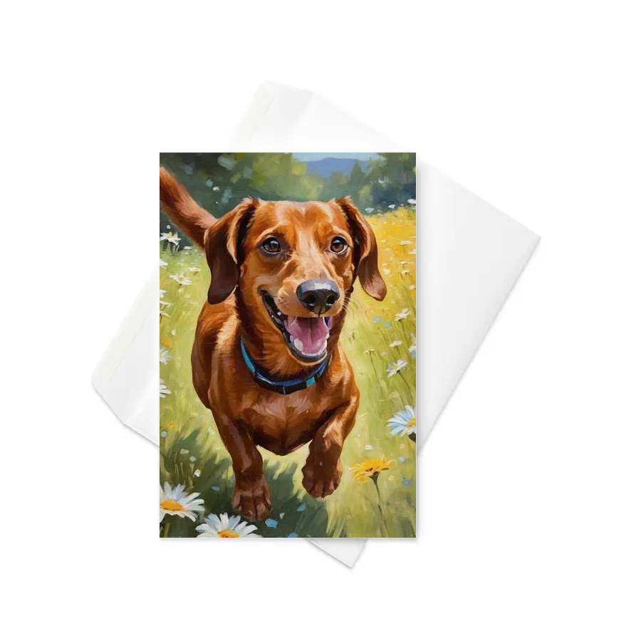 PugMug Custom Rex Greeting Card