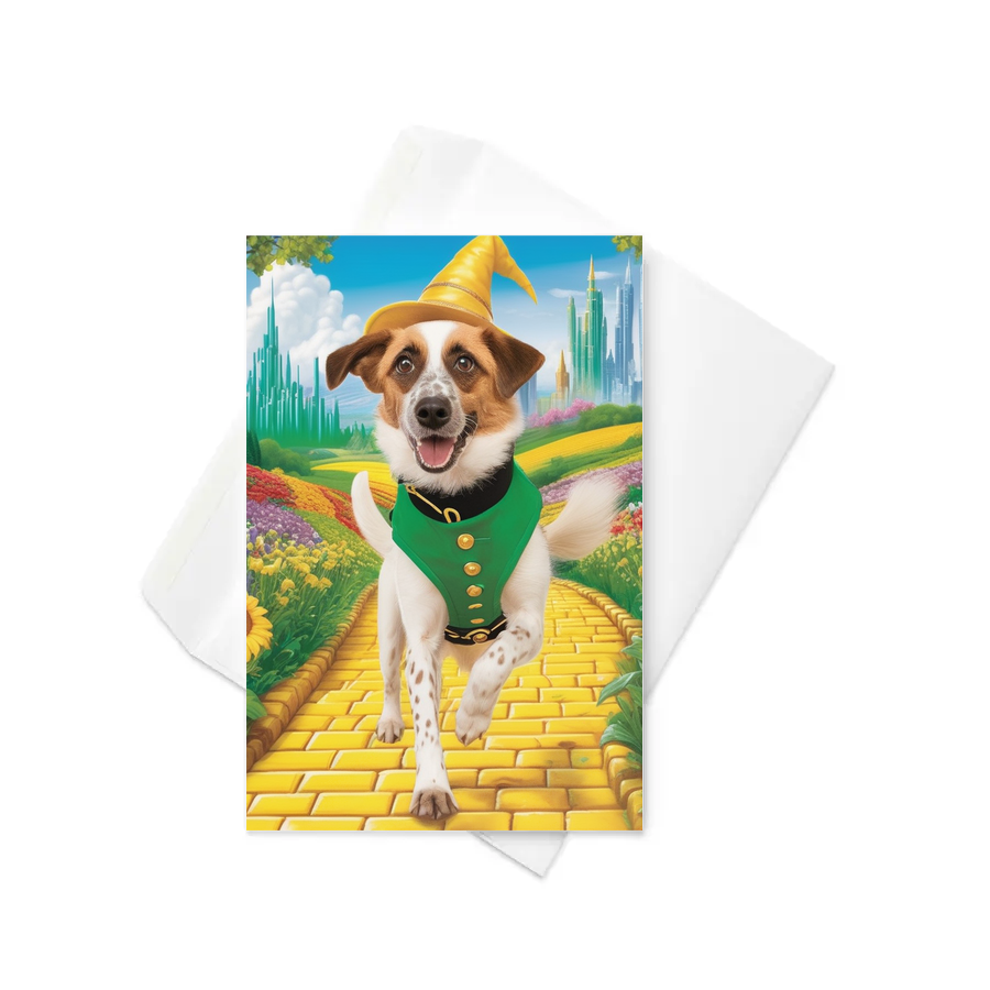PugMug Custom Hazim Greeting Card