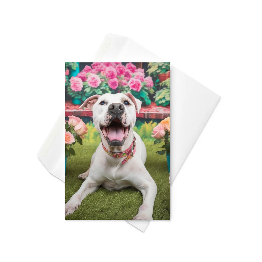 PugMug Custom Melody Greeting Card