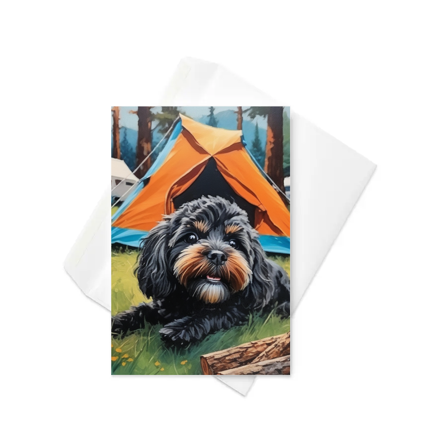 PugMug Custom Lily Greeting Card