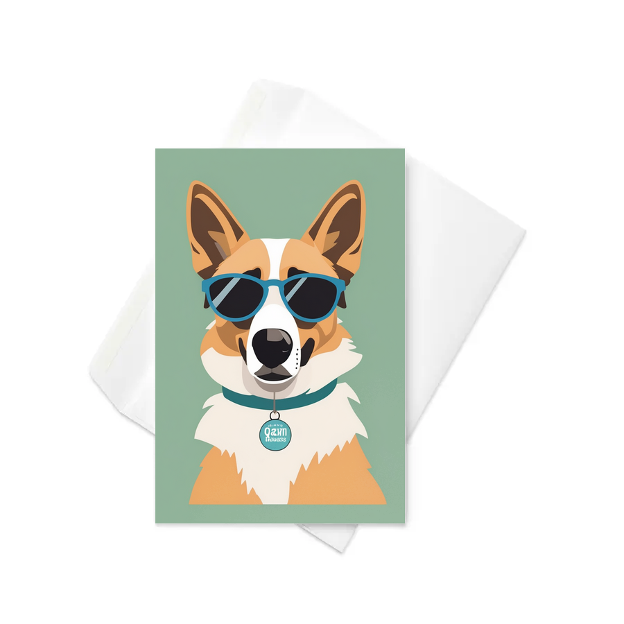 PugMug Custom Hazim Greeting Card