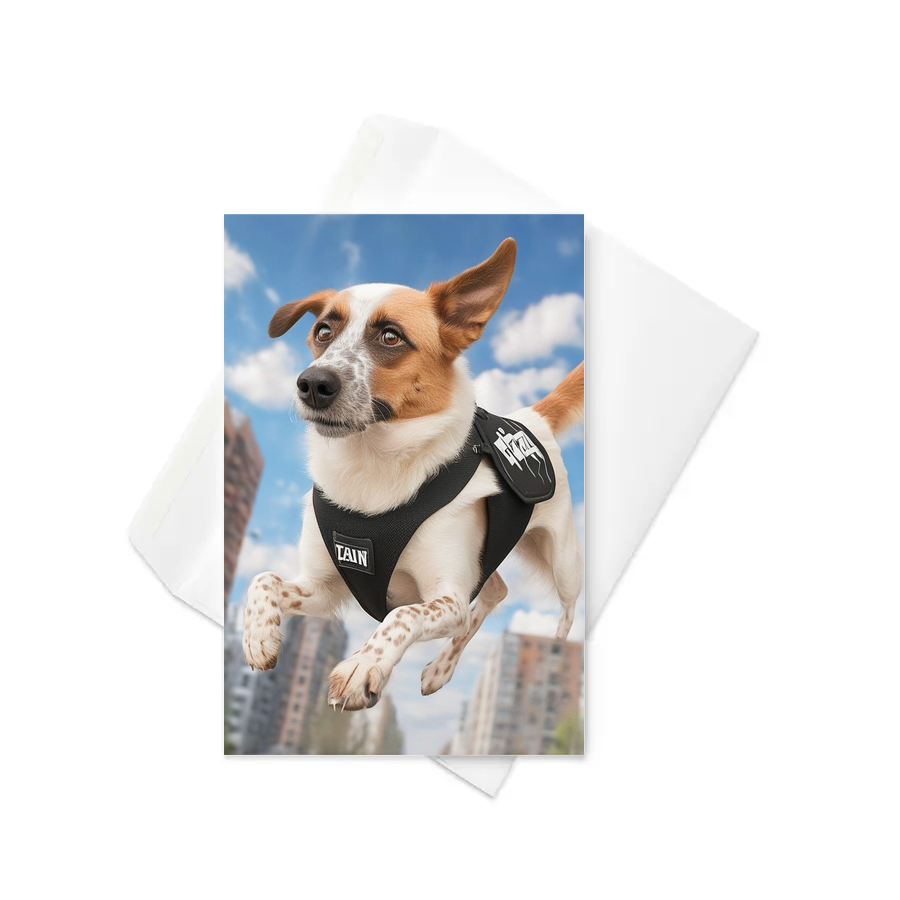 PugMug Custom Hazim Greeting Card