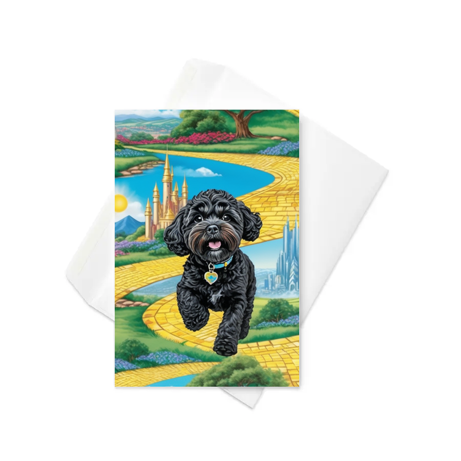 PugMug Custom Lily Greeting Card