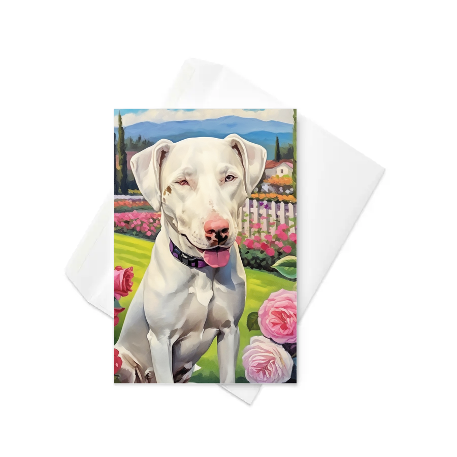 PugMug Custom Penny Greeting Card