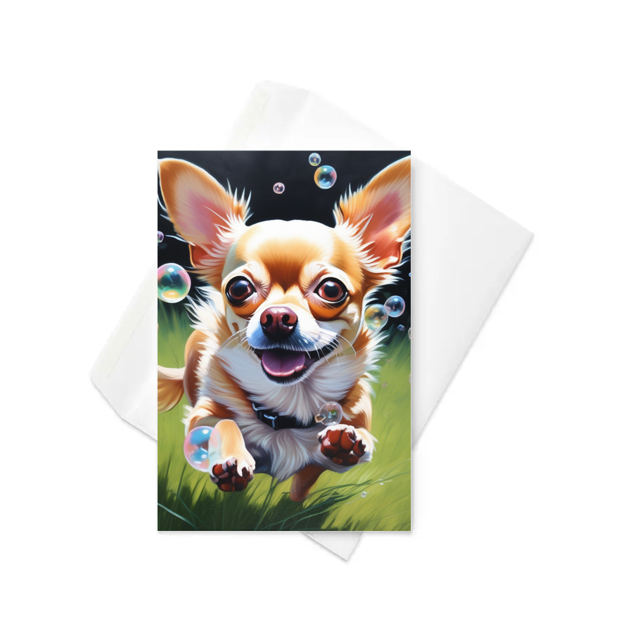 PugMug Custom Chihuahua Greeting Card