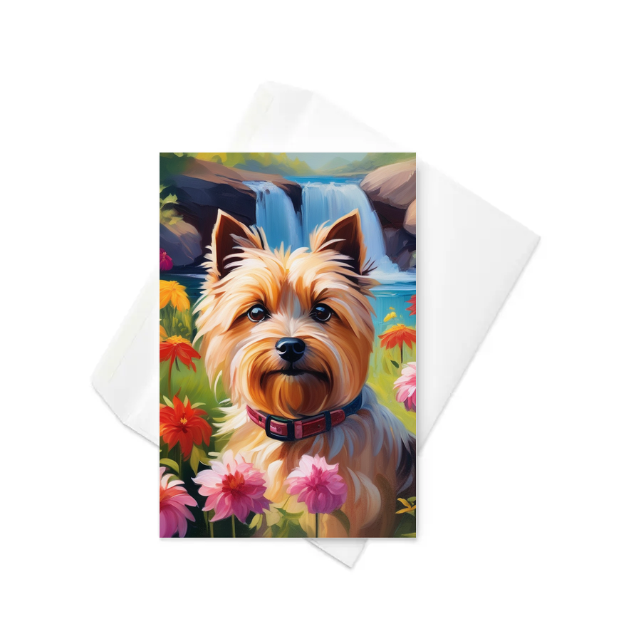 PugMug Custom Cairn Terrier Greeting Card