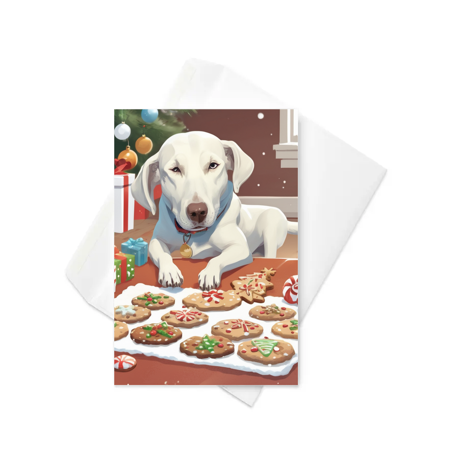 PugMug Custom Penny Greeting Card