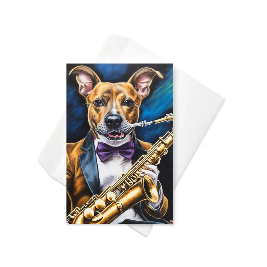 PugMug Custom Tony Hawk Greeting Card