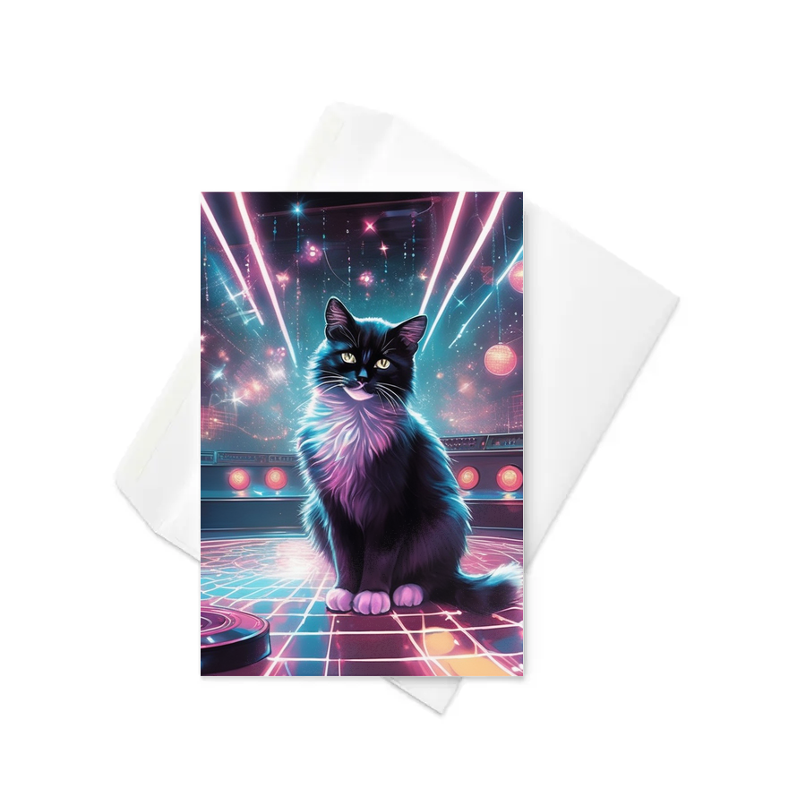 PugMug Custom Peerie Greeting Card