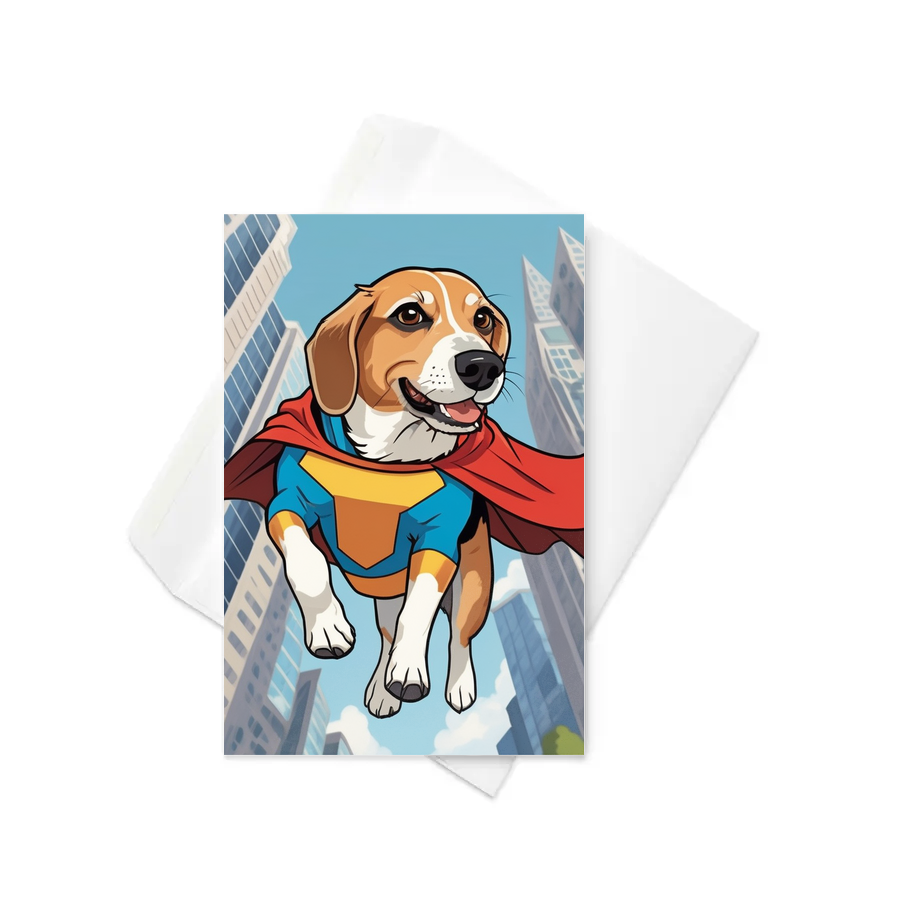 PugMug Custom Munchkin Greeting Card
