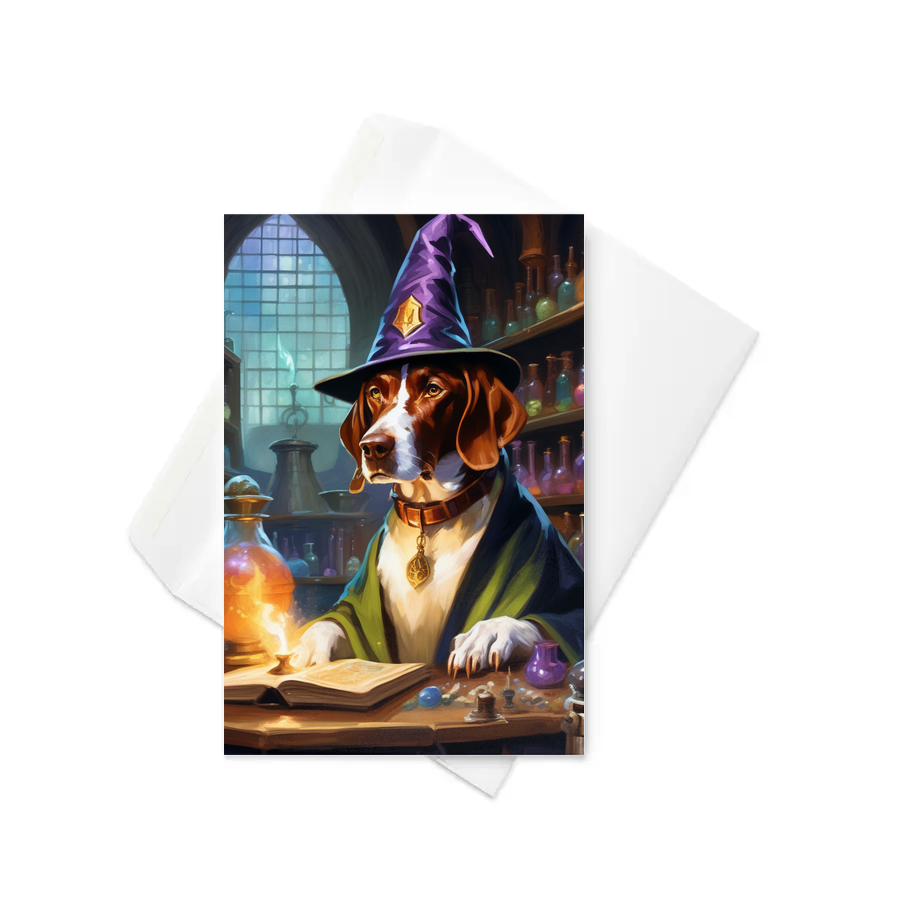 PugMug Custom Pet Greeting Card