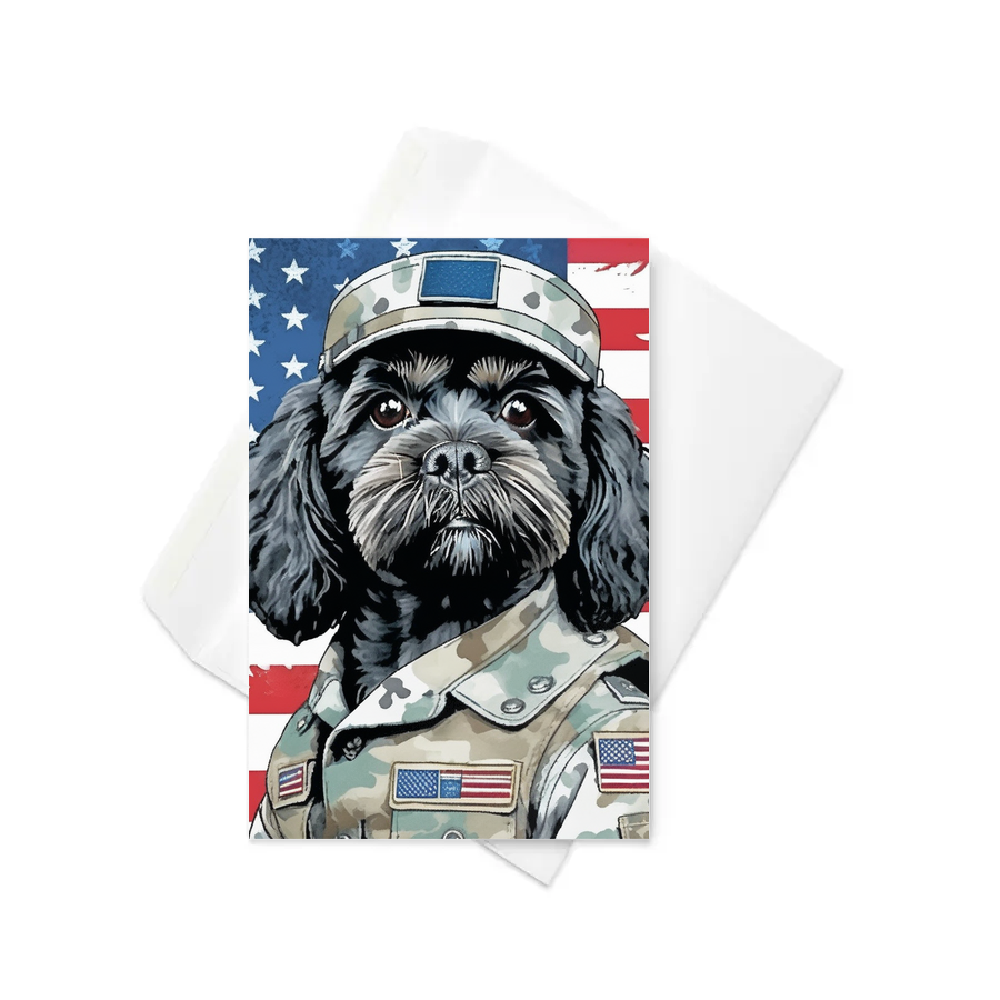 PugMug Custom Lily Greeting Card