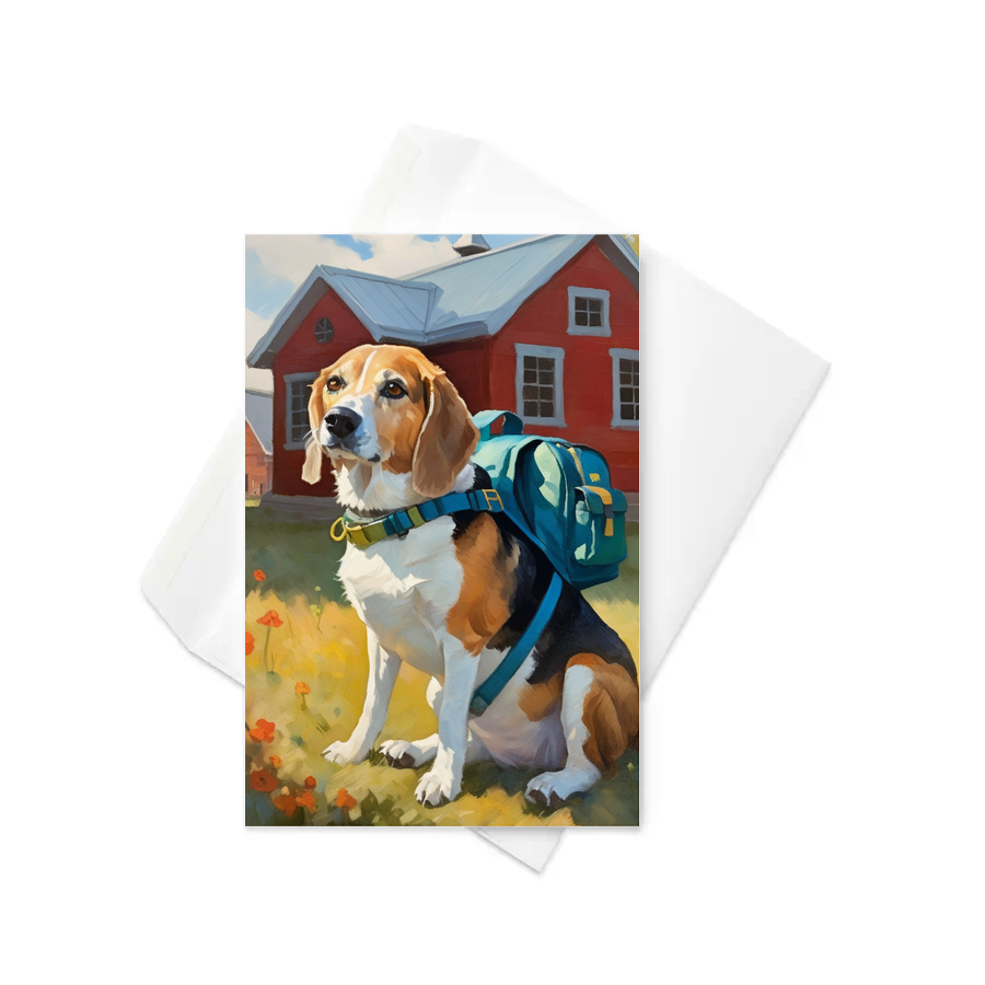 PugMug Custom Munchkin Greeting Card