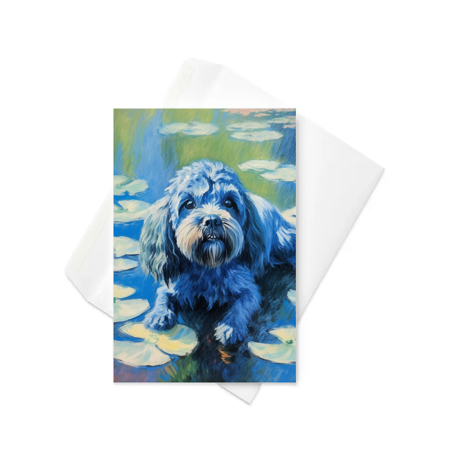 PugMug Custom Lily Greeting Card