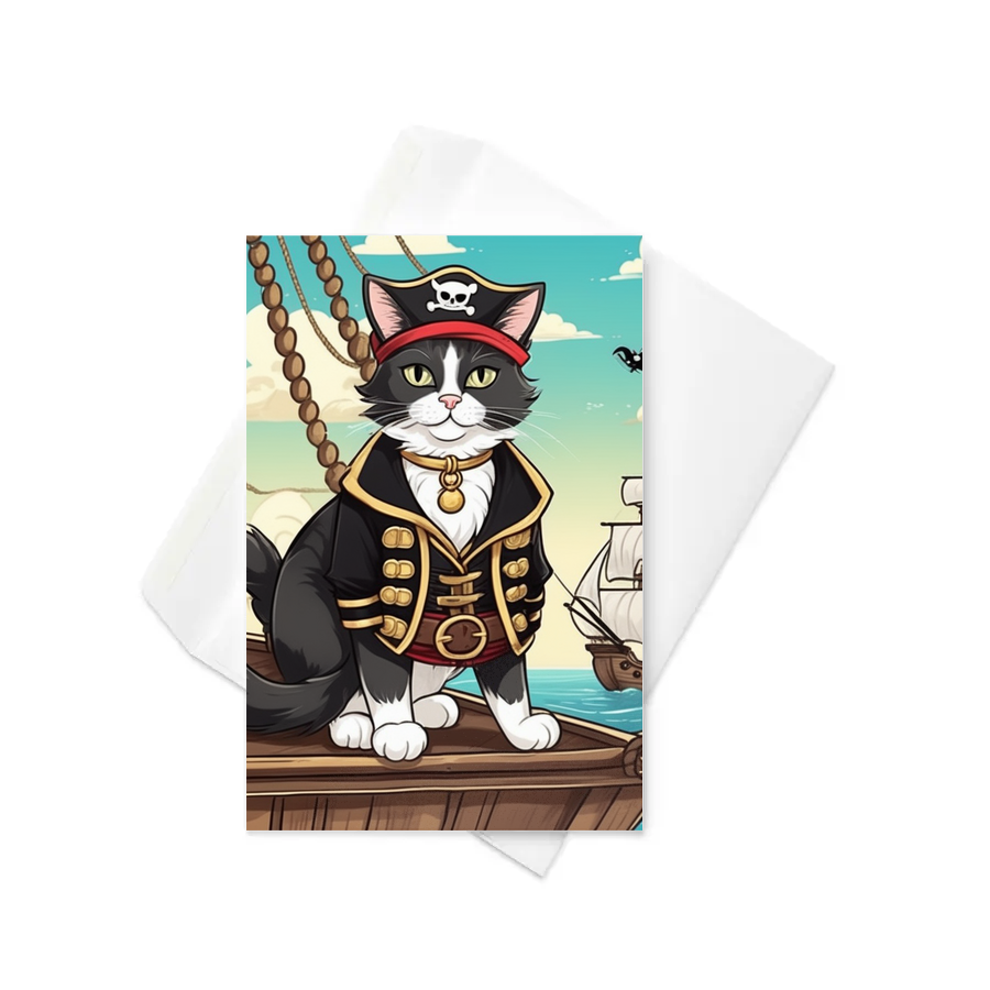 PugMug Custom Peerie Greeting Card