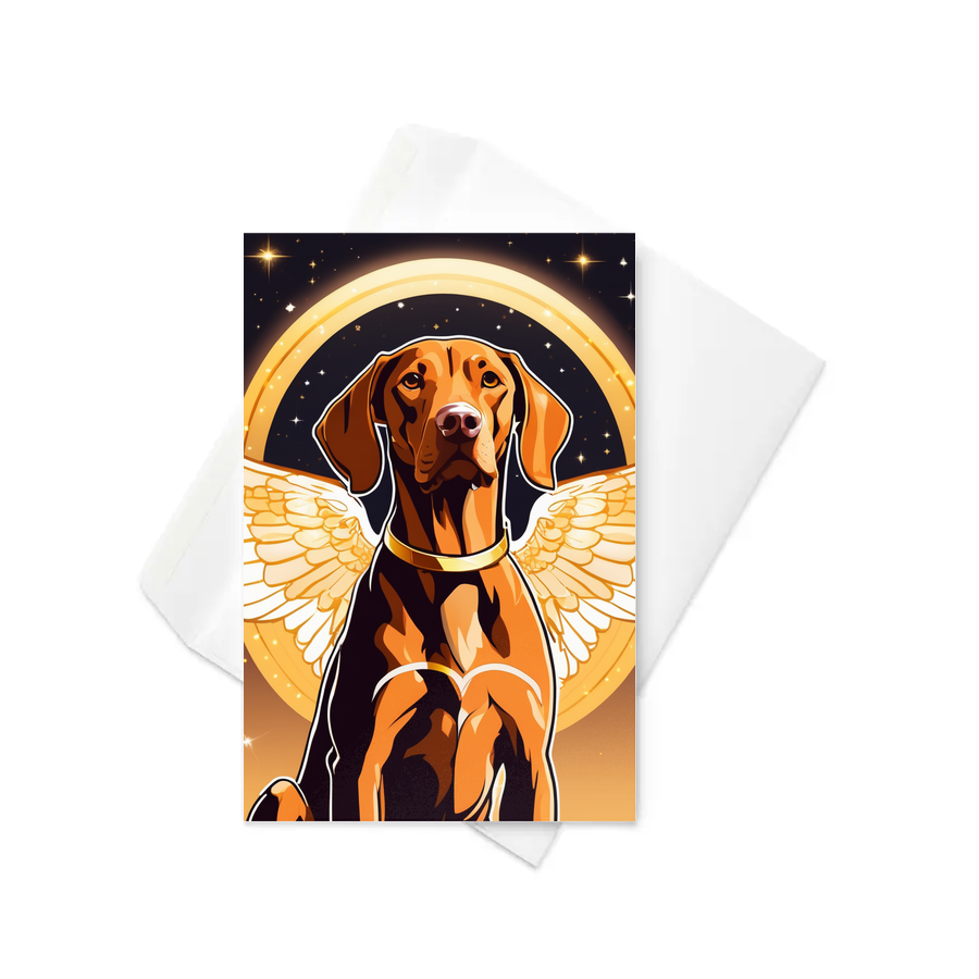 PugMug Custom Vizsla Greeting Card