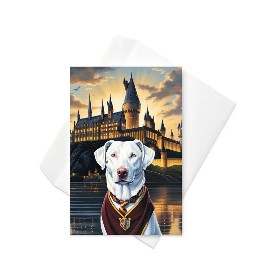 PugMug Custom Penny Greeting Card