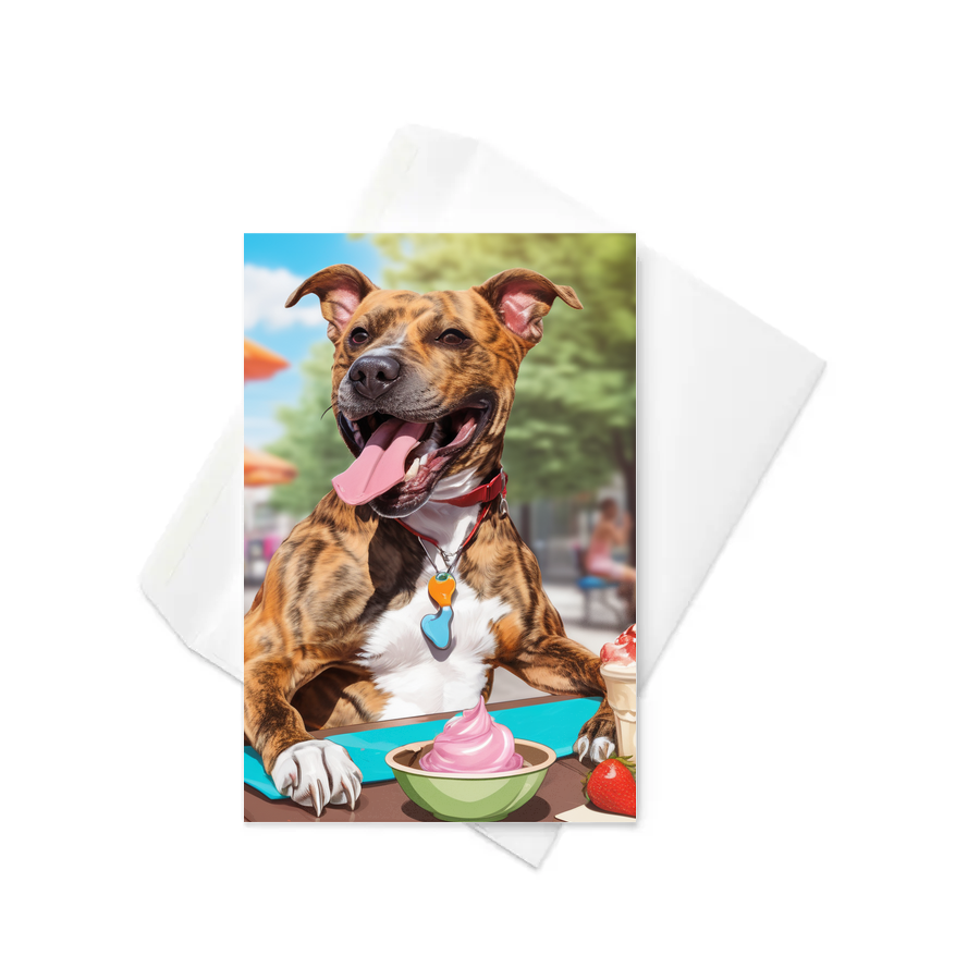 PugMug Custom Tony Hawk Greeting Card