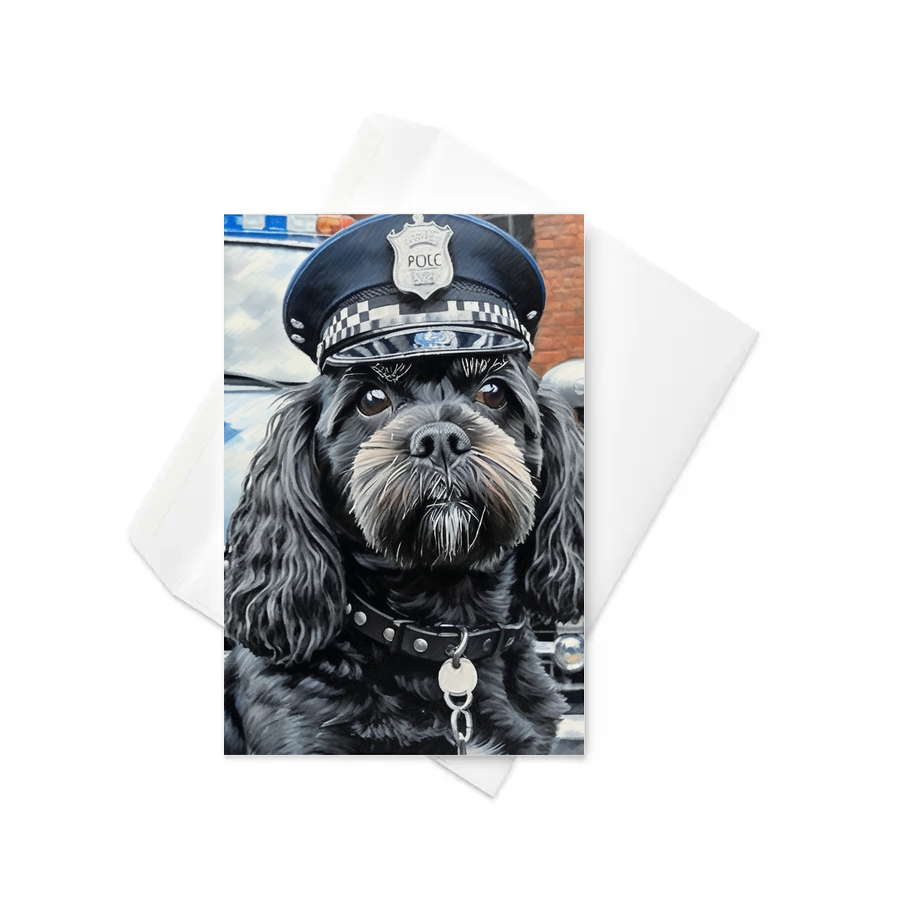 PugMug Custom Lily Greeting Card