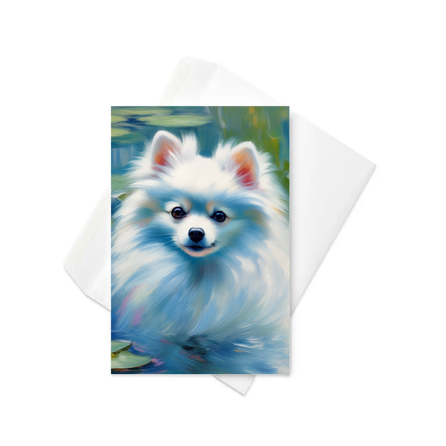 PugMug Custom Pet Greeting Card
