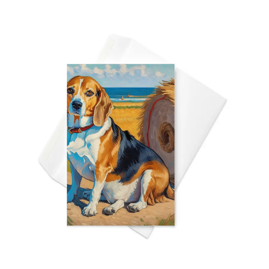 PugMug Custom Munchkin Greeting Card