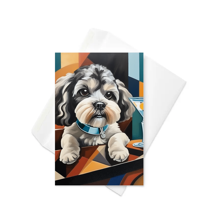 PugMug Custom Lily Greeting Card