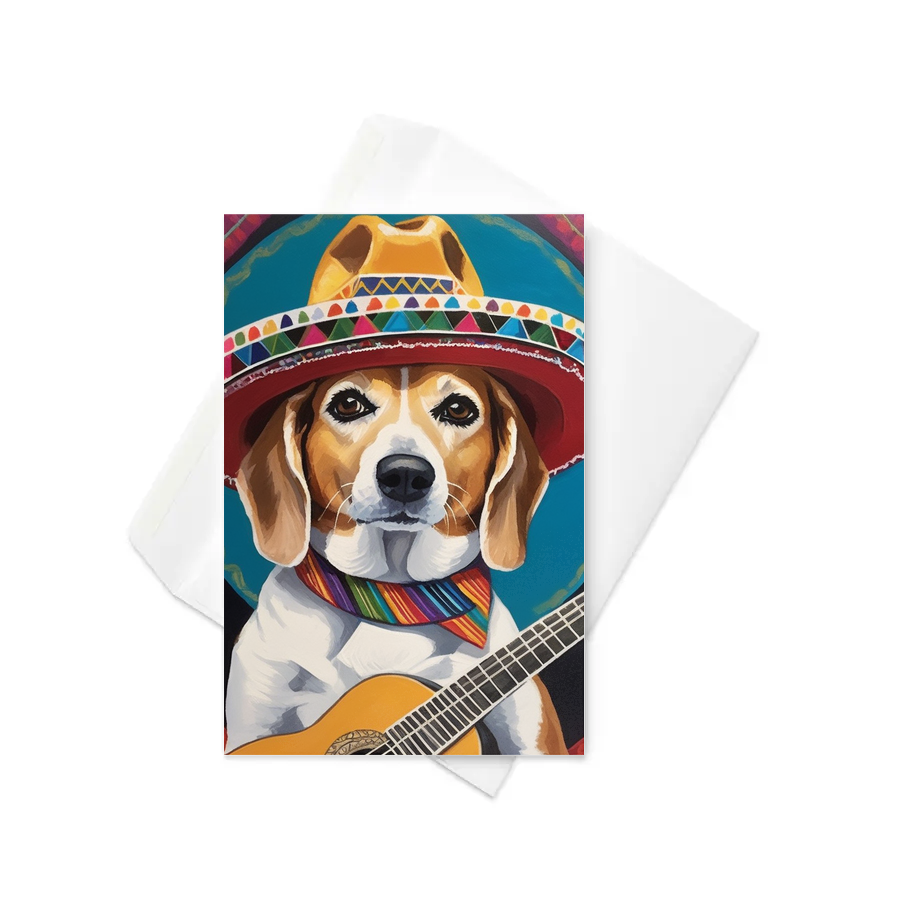 PugMug Custom Munchkin Greeting Card