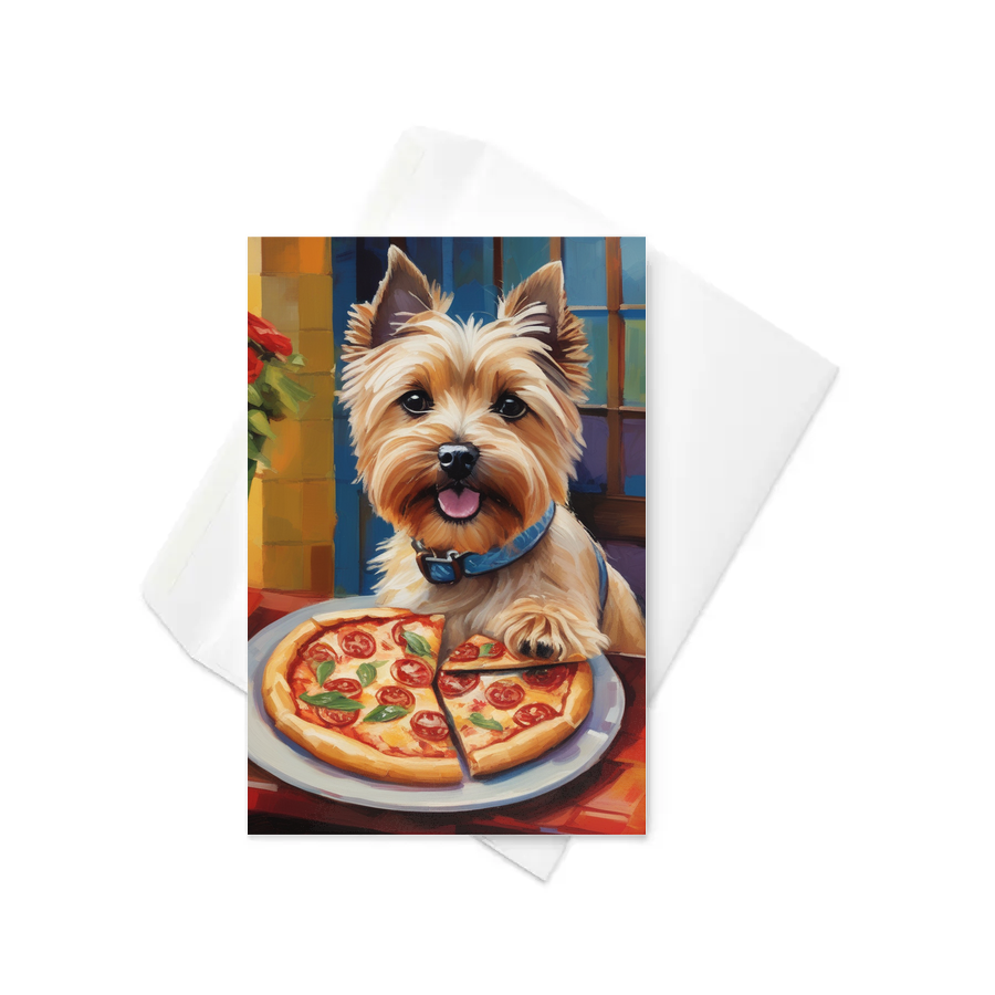 PugMug Custom Cairn Terrier Greeting Card