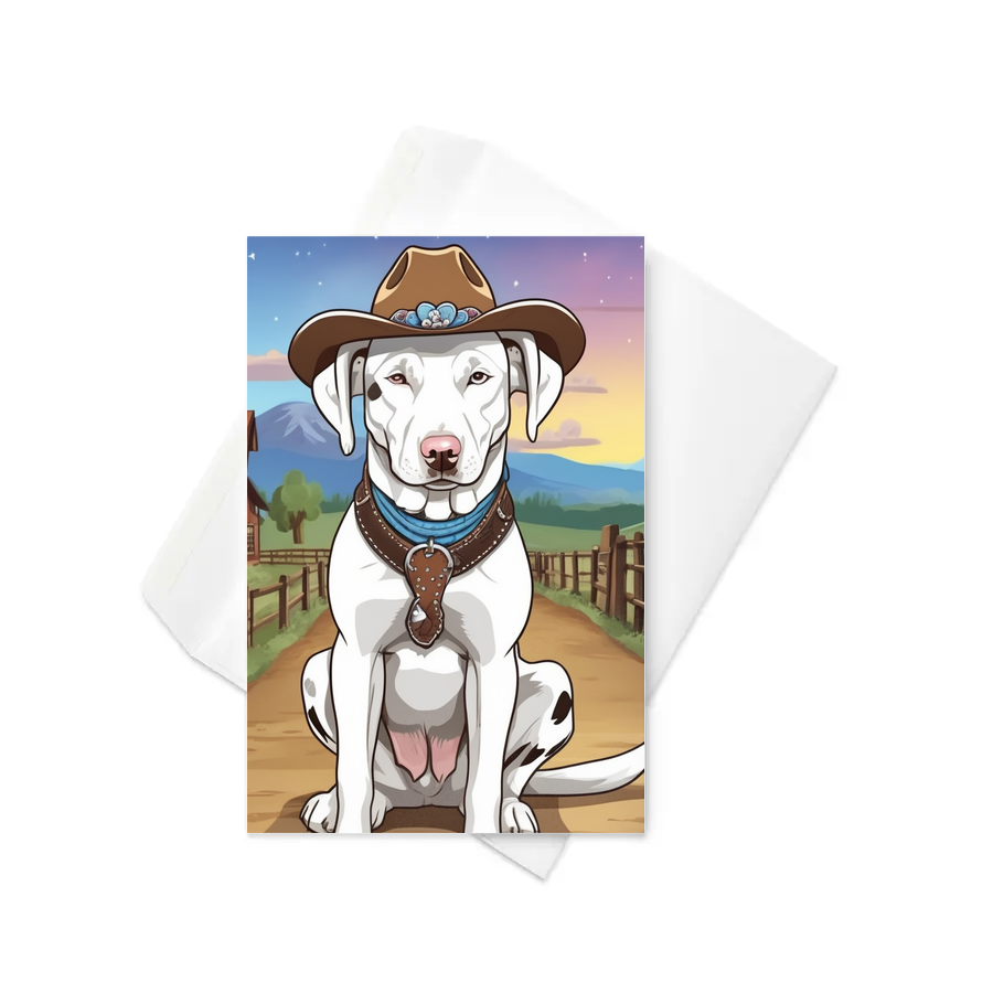 PugMug Custom Penny Greeting Card