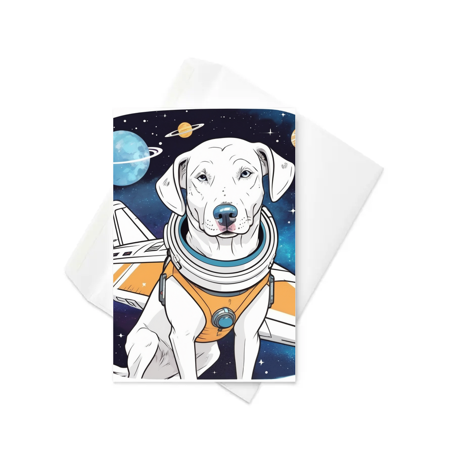 PugMug Custom Penny Greeting Card