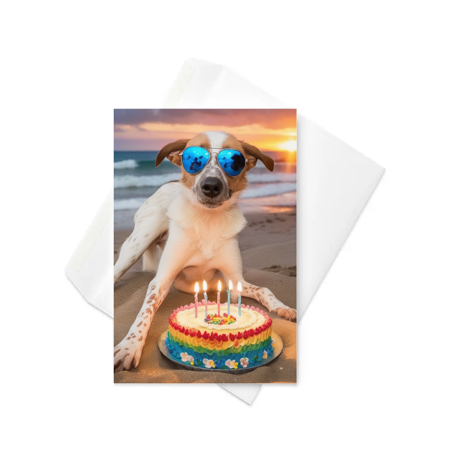 PugMug Custom Hazim Greeting Card