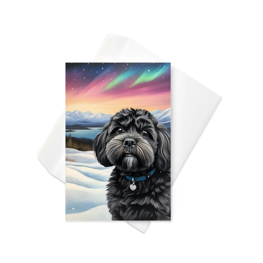 PugMug Custom Lily Greeting Card