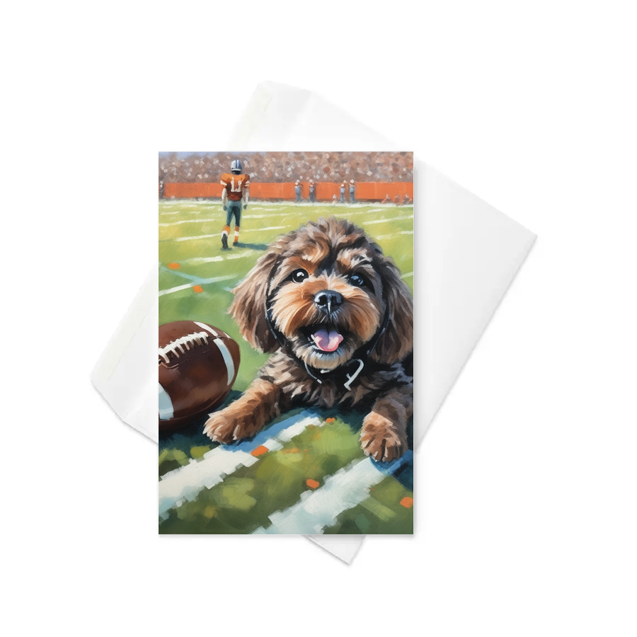 PugMug Custom Lily Greeting Card