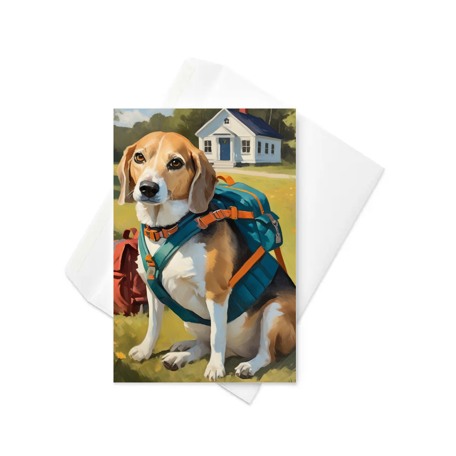 PugMug Custom Munchkin Greeting Card