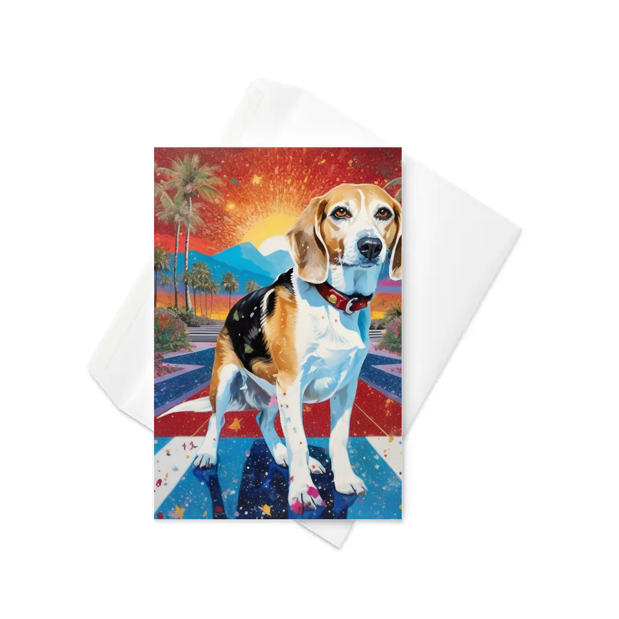 PugMug Custom Munchkin Greeting Card