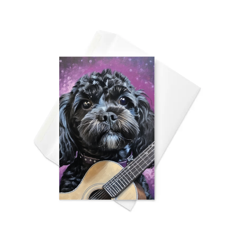 PugMug Custom Lily Greeting Card