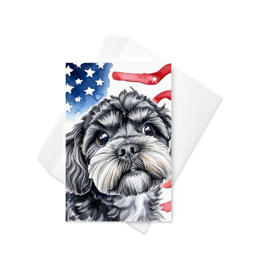 PugMug Custom Lily Greeting Card