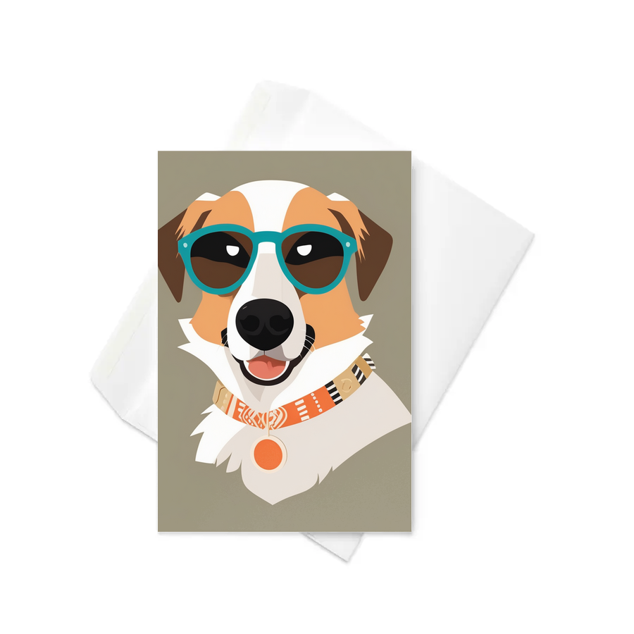 PugMug Custom Hazim Greeting Card