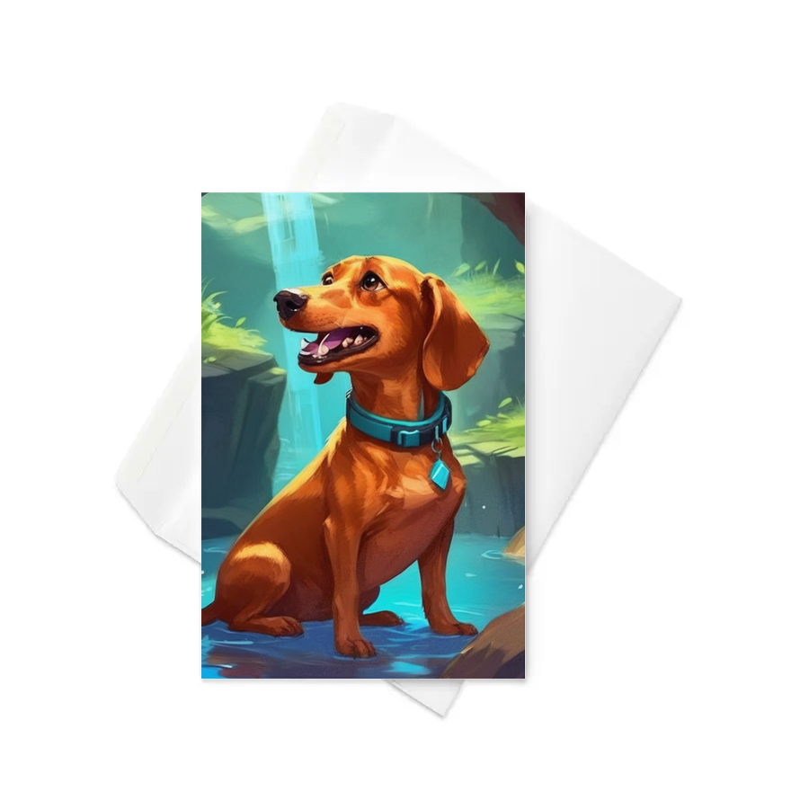 PugMug Custom Rex Greeting Card
