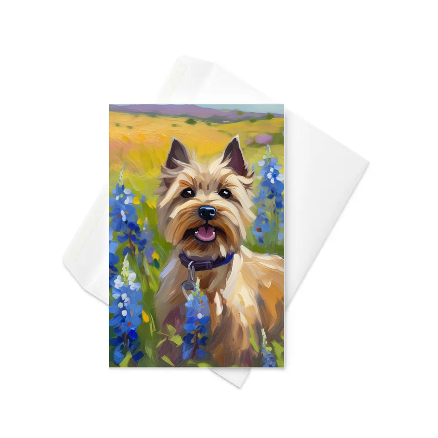 PugMug Custom Cairn Terrier Greeting Card