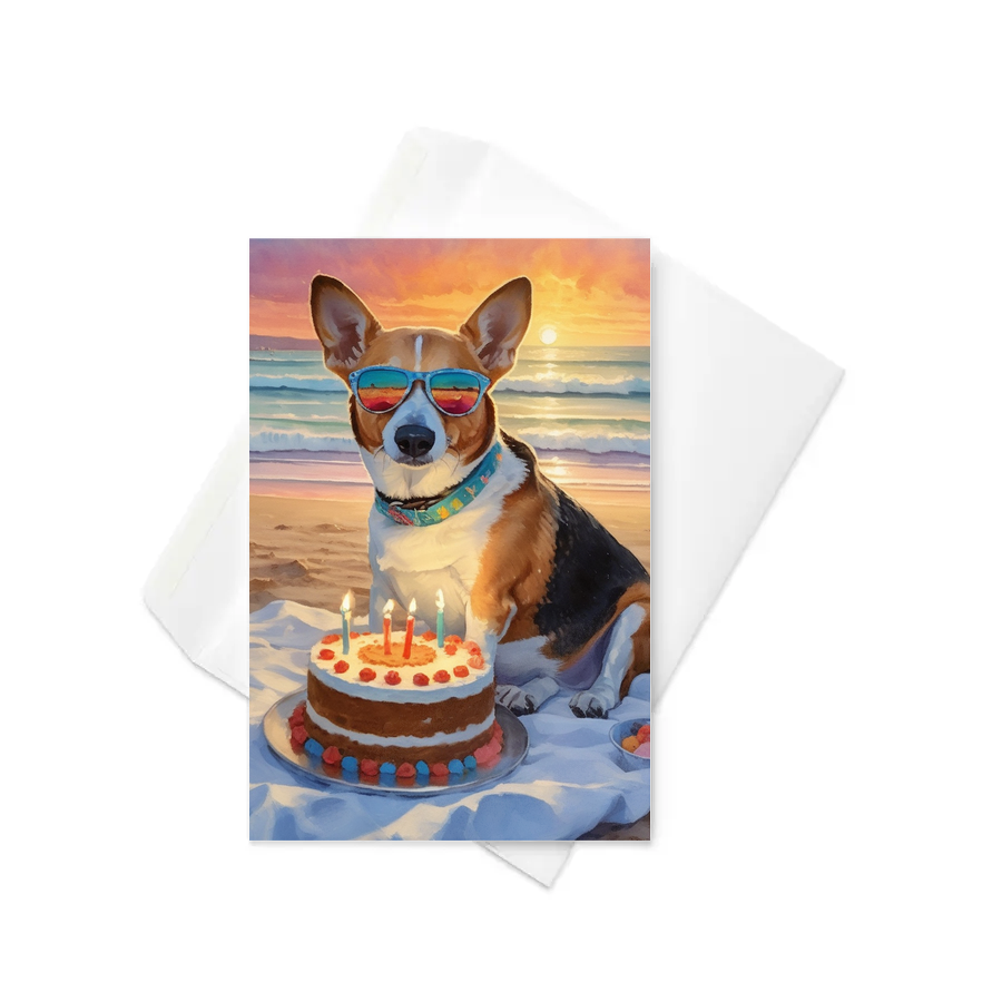PugMug Custom Munchkin Greeting Card