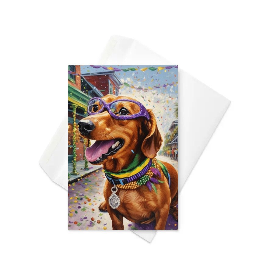 PugMug Custom Rex Greeting Card