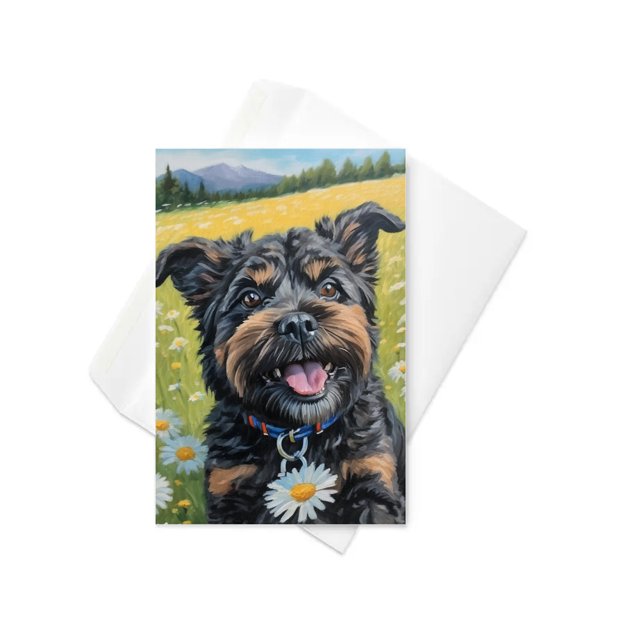 PugMug Custom Lily Greeting Card