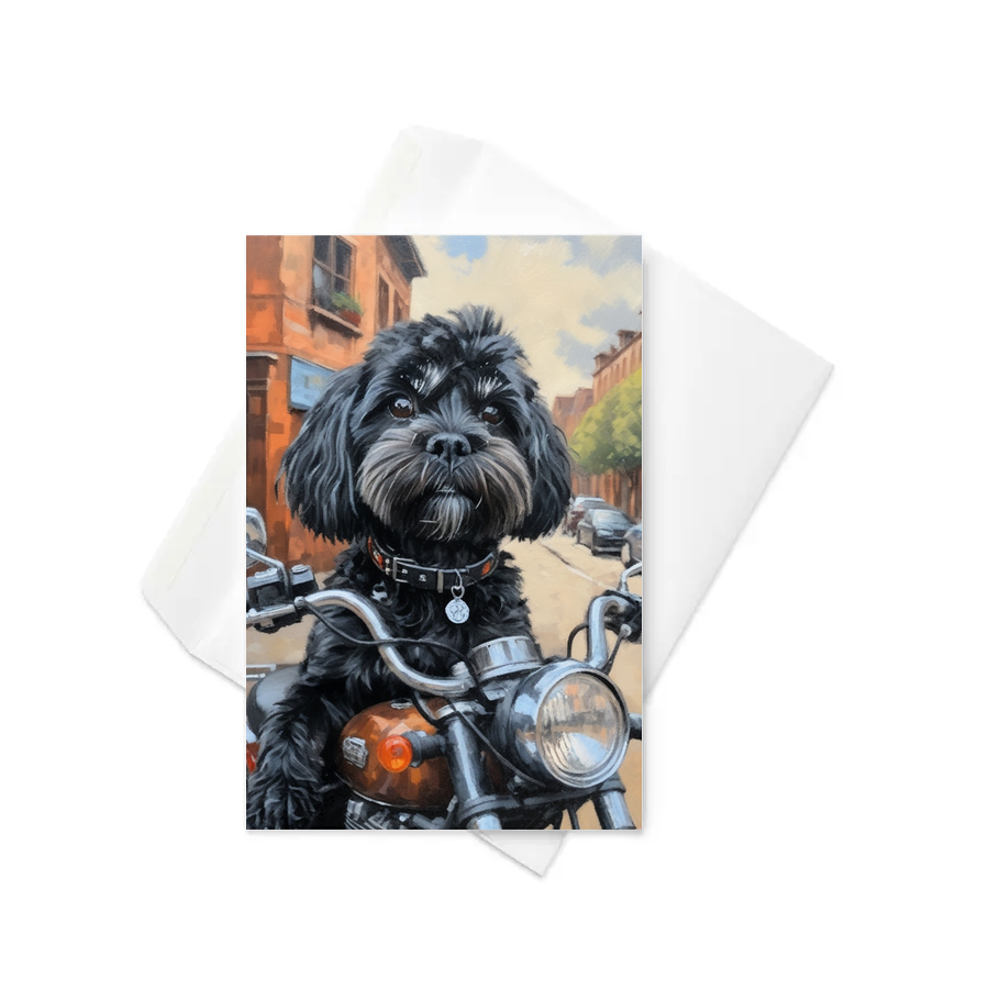 PugMug Custom Lily Greeting Card