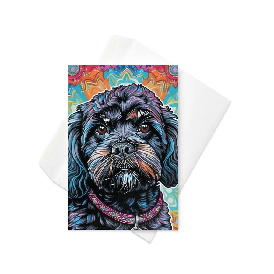 PugMug Custom Lily Greeting Card
