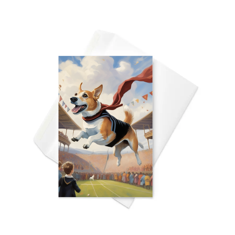 PugMug Custom Munchkin Greeting Card