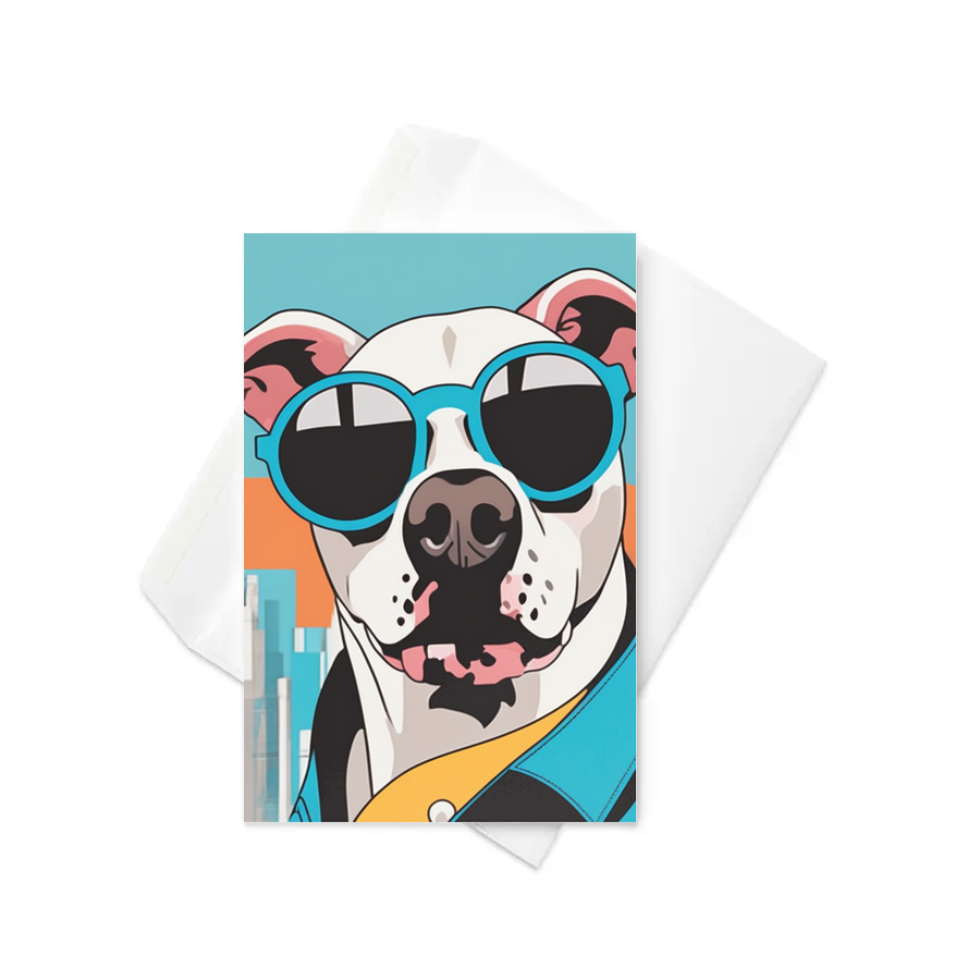 PugMug Custom Melody Greeting Card