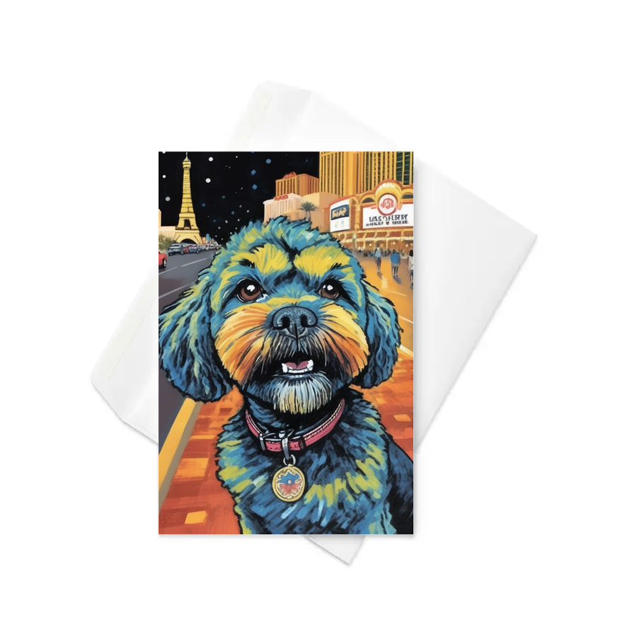 PugMug Custom Lily Greeting Card