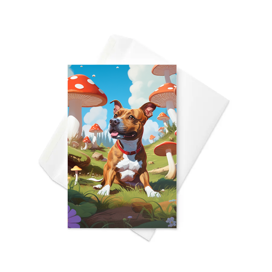 PugMug Custom Tony Hawk Greeting Card