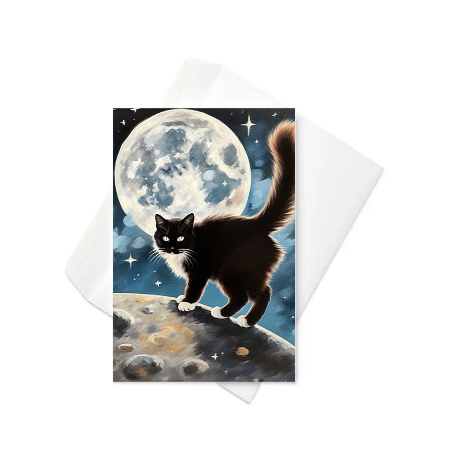 PugMug Custom Peerie Greeting Card